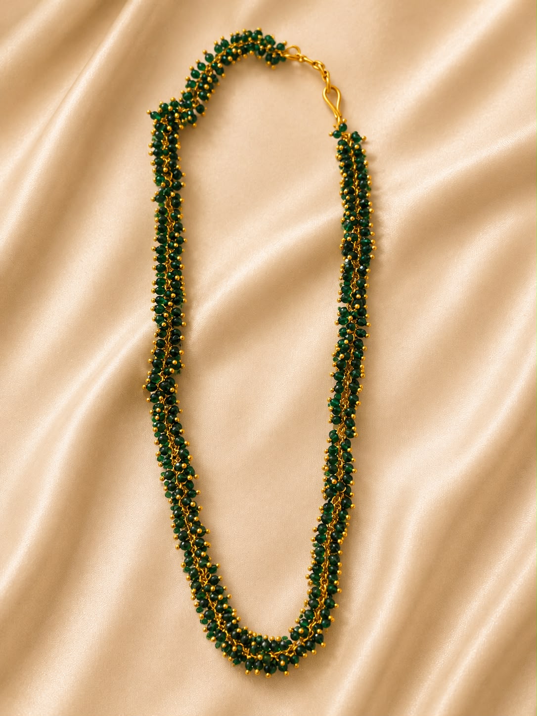 Green Pearl Gold Plated